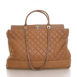 Chanel Large Aged Calfskin City Shopper Tote